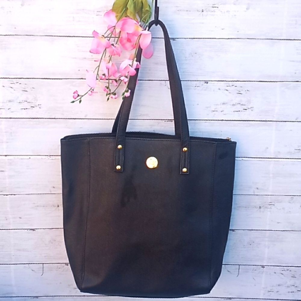 JoyโManganoย ToteโShoulderโBagโPurseโLeather
